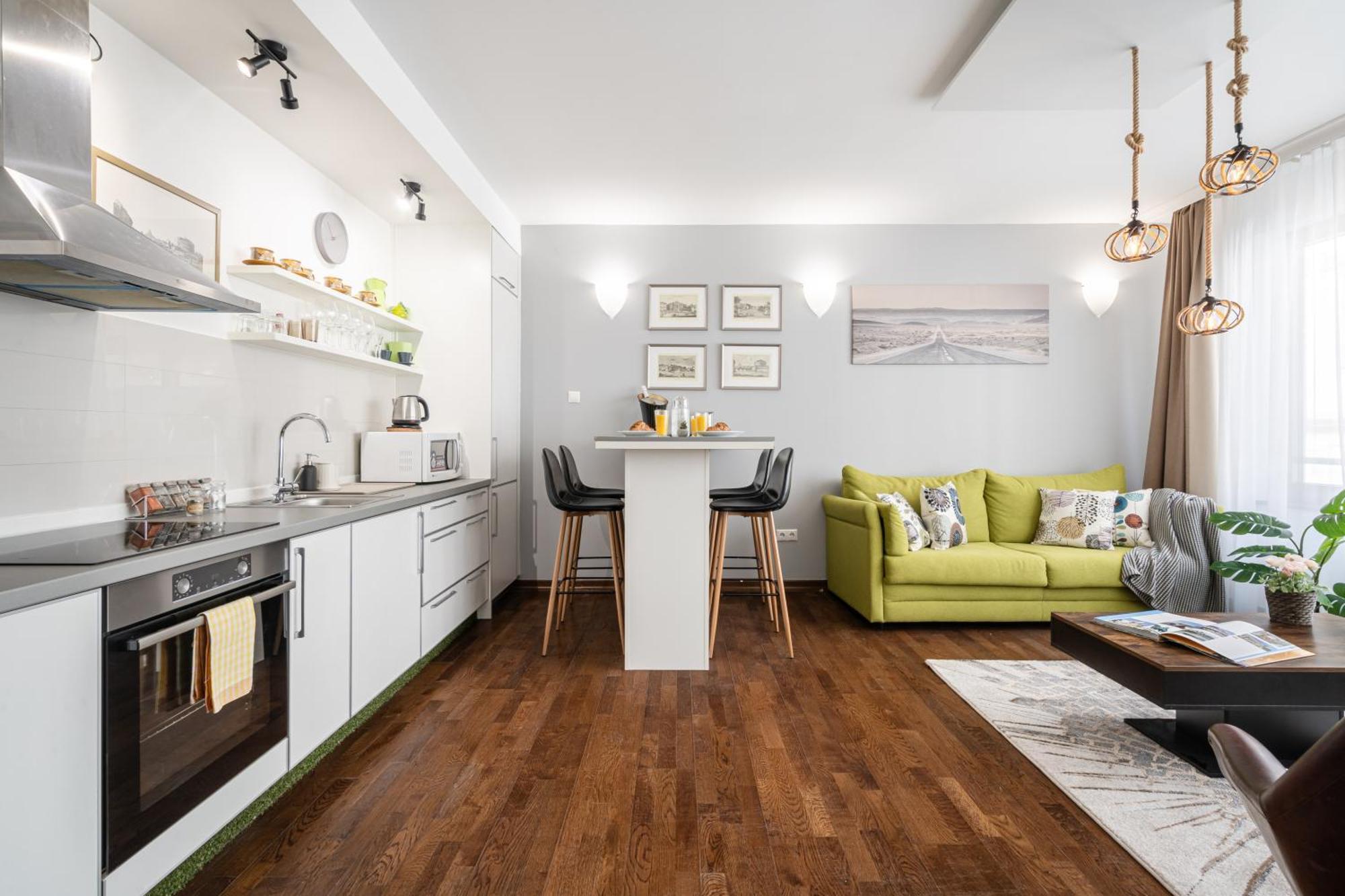 Apartament Center Wellness - Pool-gym-parking *